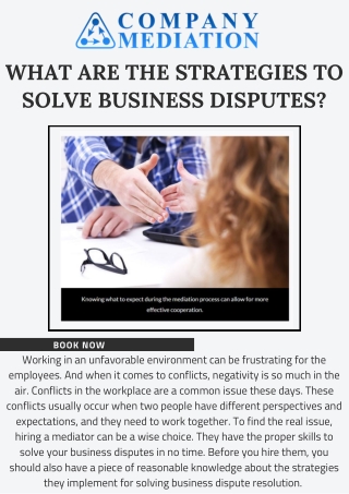 Searching For Business Dispute Resolution
