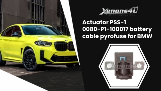 ActuatorPSS-1 battery cable pyrofuse for bmw