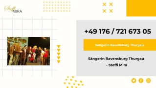 Sängerin Ravensburg Thurgau - Steffi Mira