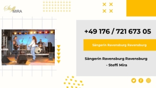 Sängerin Ravensburg Ravensburg - Steffi Mira