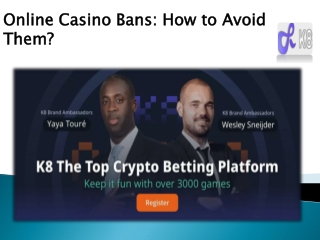Online Casino Bans How to Avoid Them