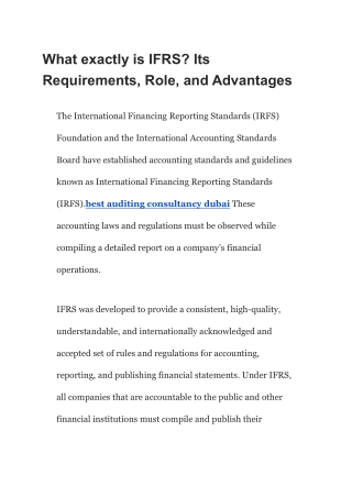MAKE YOUR AUDITING FLAWLES