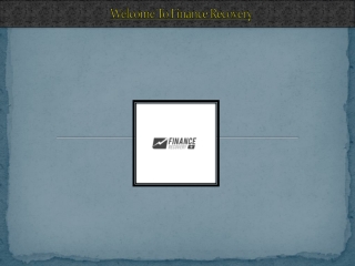 Recover Lost Funds - Finance Recovery