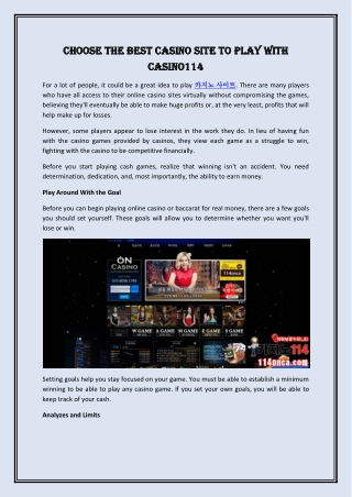 Tips For Developing Mindset For Playing Casino Online