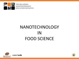 NANOTECHNOLOGY IN FOOD SCIENCE
