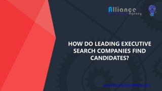 executive director search firms
