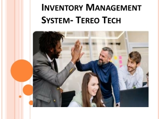 Inventory Management System : TereoTech