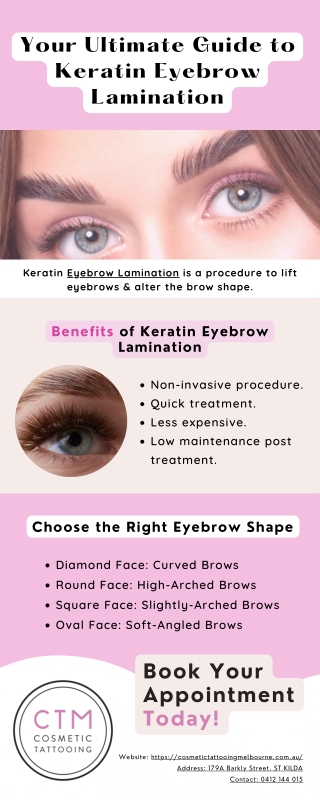 Your Ultimate Guide to Keratin Eyebrow Lamination
