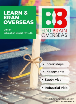 Learn & Earn Overseas International Internship - EduBrain Overseas