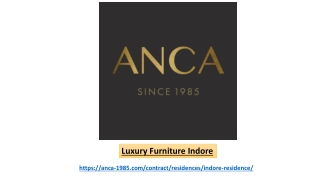 Luxury Furniture Indore