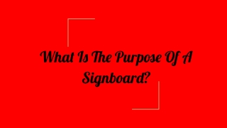 Sign Boards Chennai