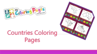 countries coloring pages