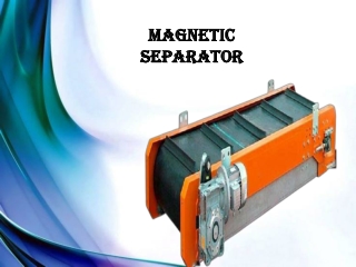 Magnetic Separator,Chennai,Bangalore,Hyderabad,Tamilnadu,India