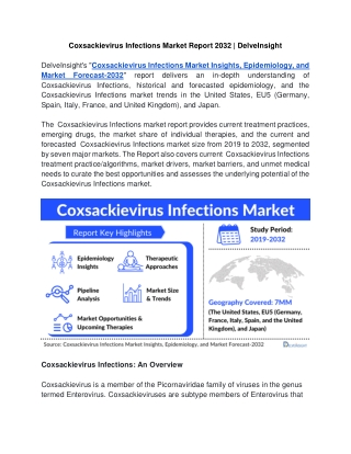 Coxsackievirus Infections Market