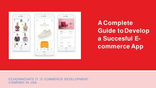 E-commerce Development