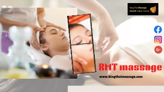 Reducing Your Body Pain with RMT Massage by King Thai Massage