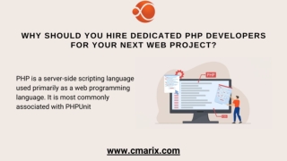 Why Should You Hire Dedicated PHP Developers for Your Next Web Project