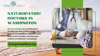 Famous Naturopathic Doctors in Washington - Green Wellness