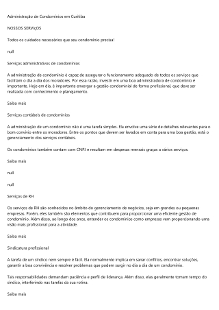 Por que Ninguém se Preocupa Serviços de RH