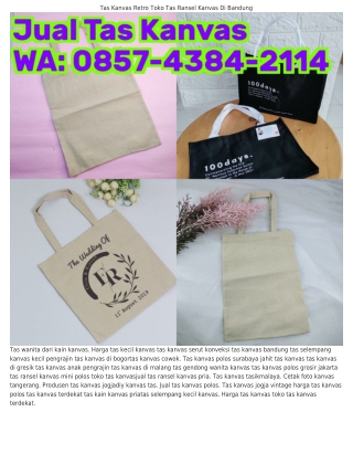 Ö857•Կᣮ8Կ•ᒿ11Կ (WA) Model Tas Kanvas Tas Ransel Bahan Kanvas Untuk Wanita