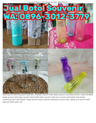 O896–ᣮO12–ᣮ779 (WA) Botol Souvenir 2 Liter Botol Souvenir Hijab