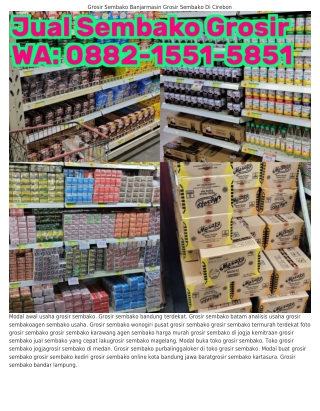 ౦88ᒿ~I55I~585I (WA) Grosir Sembako Online Grosir Sembako Pamulang