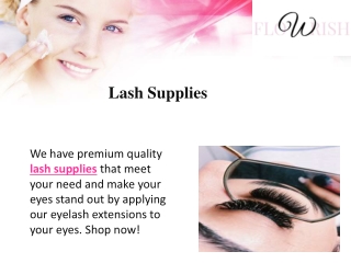 Lash Supplies