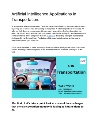 S1- AI in Transportation- - Google Docs