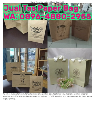 ౦8ᑫᏮ.Ꮞ88౦.2ᑫ55 (WA) Jual Paper Bag Di Surabaya Harga Tas Kertas 3 Warna