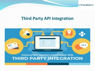 Third Party API Integration