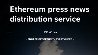 Ethereum news platform