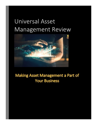 Making Asset Management a Part of Your Business