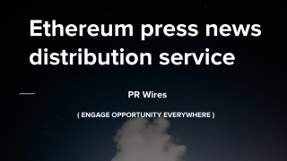 Ethereum news platform