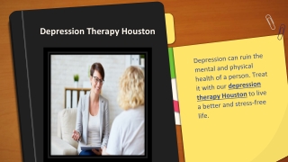 Depression Therapy Houston