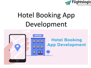 Hotel Booking App Development