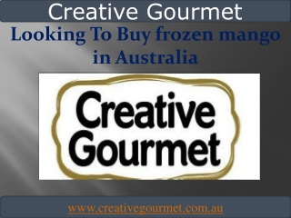Looking To Buy frozen mango  in Australia
