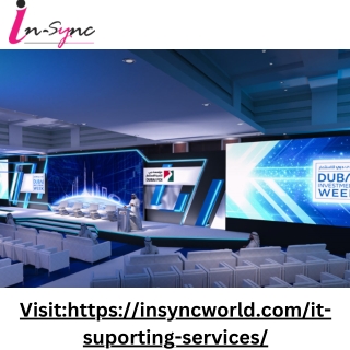 Looking for quality IT & support services Dubai?