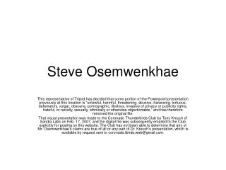 Steve Osemwenkhae