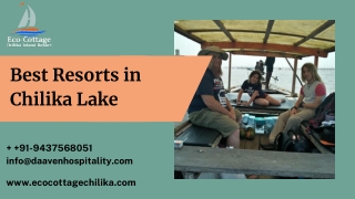 Book Best Resorts in Chilika Lake in Odisha