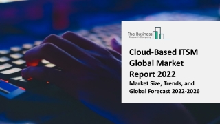 Cloud-Based ITSM Market - Growth, Strategy Analysis, And Forecast 2031