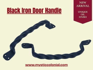 Tips To Buy The Right Black Iron Door Handle