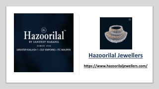 Hazoorilal