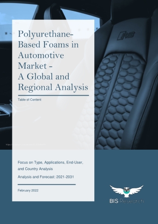 Polyurethane-based Foams in Automotive Market