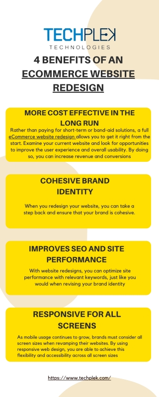 4 Benefits Of Ecommerce Website Redesign