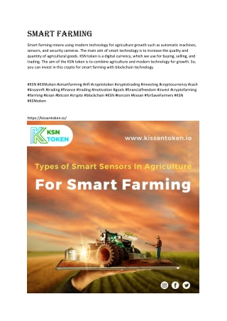 Smart Farming