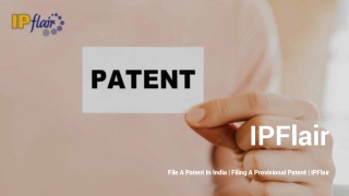 Why Do You Need Patent Services in India