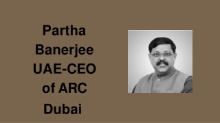 Partha Banerjee UAE