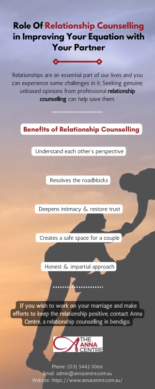 Benefits of Relationship Counselling Bendigo