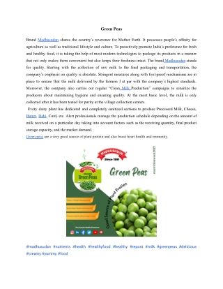 Madhusudan_Greenpeas