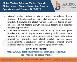 Global Medical Market Size Worth 7.44% CAGR by 2028 - Exclusive Report by Facts